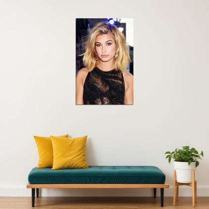 Hailey Baldwin Celebrity Cinema Actor Model Poster Wall Art Print Home Wall Decor - xonomax