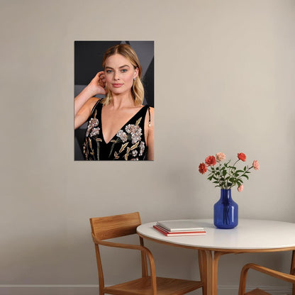 Margot Robbie Celebrity Cinema Actor Producer Poster Wall Art Print Home Wall Decor - xonomax