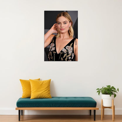 Margot Robbie Celebrity Cinema Actor Producer Poster Wall Art Print Home Wall Decor - xonomax