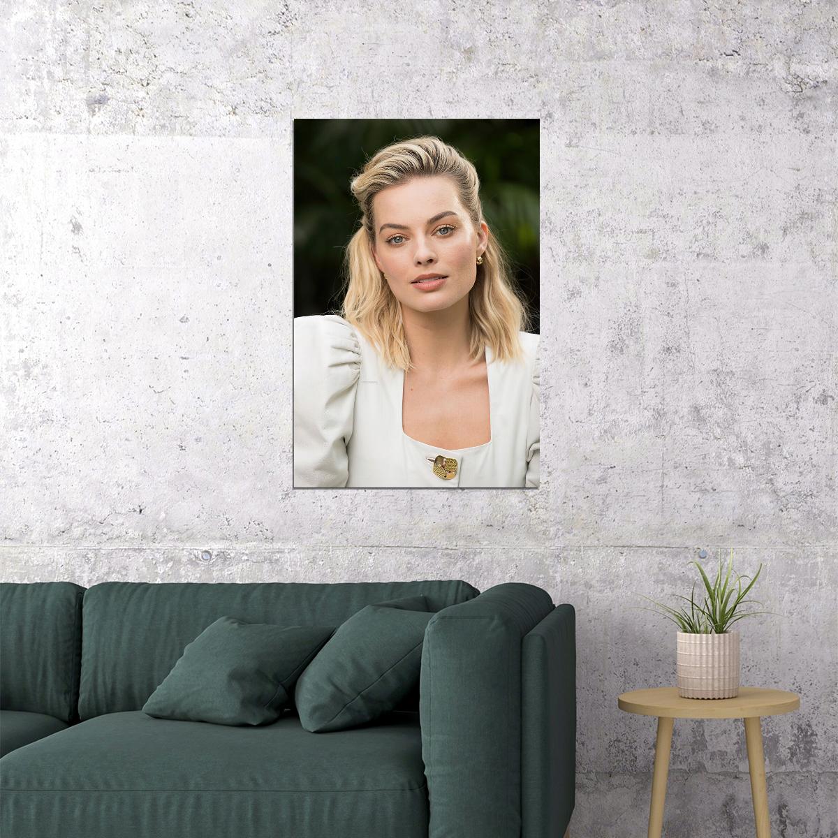 Margot Robbie Celebrity Cinema Actress Producer Poster Wall Art Print Home Wall Decor - xonomax