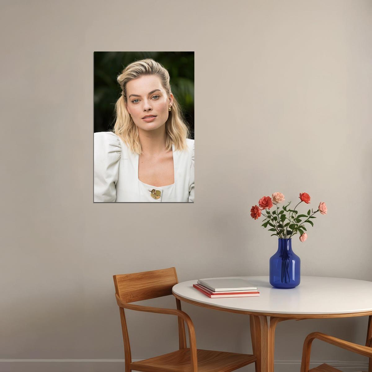 Margot Robbie Celebrity Cinema Actress Producer Poster Wall Art Print Home Wall Decor - xonomax