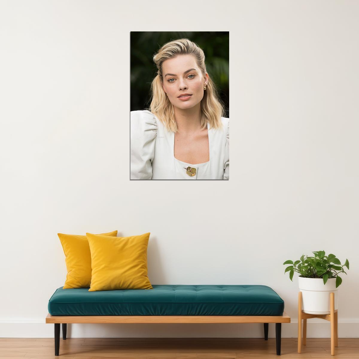 Margot Robbie Celebrity Cinema Actress Producer Poster Wall Art Print Home Wall Decor - xonomax