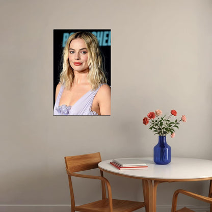 Margot Robbie Celebrity Cinema Actress Producer Poster Wall Art Print Home Wall Decor - xonomax