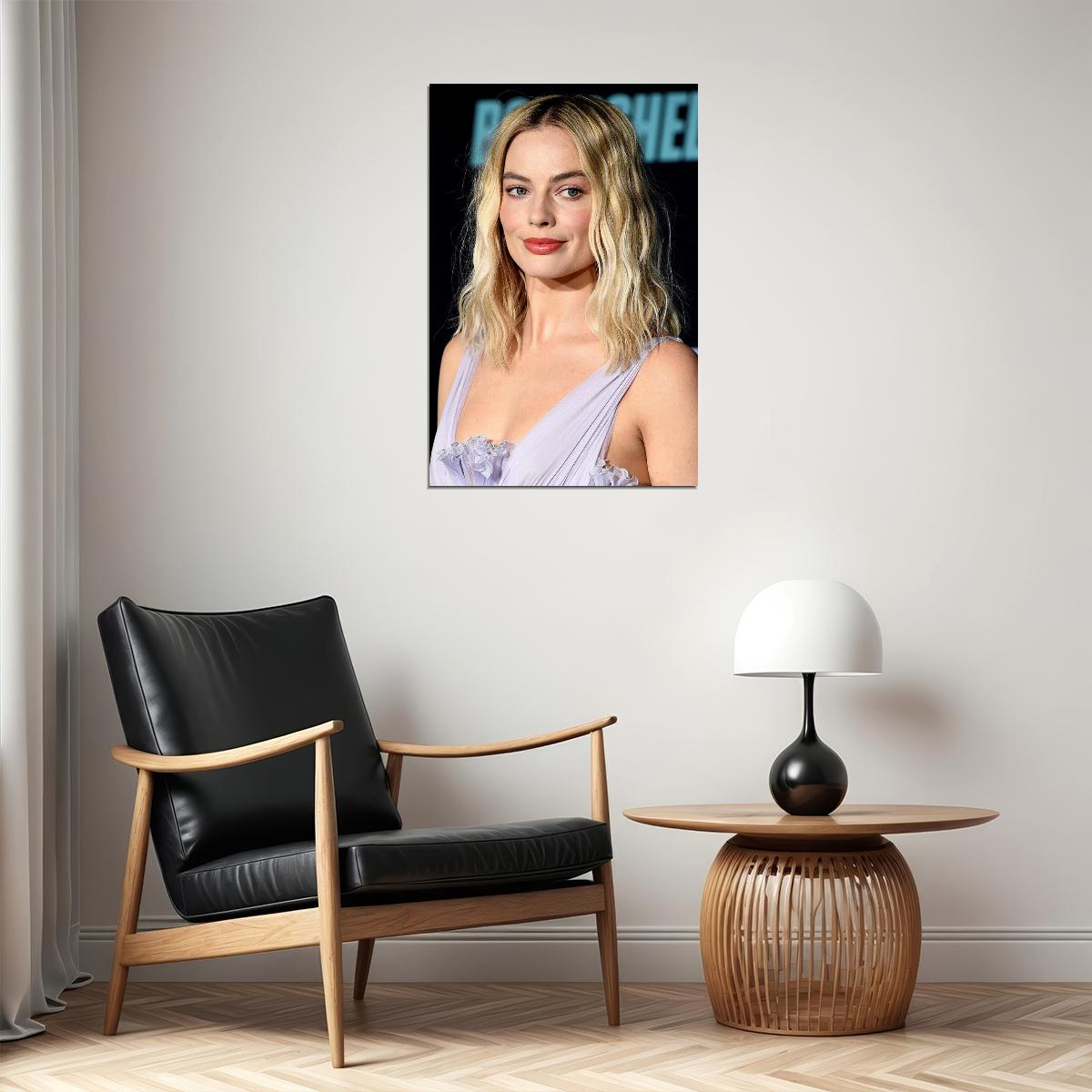 Margot Robbie Celebrity Cinema Actress Producer Poster Wall Art Print Home Wall Decor - xonomax