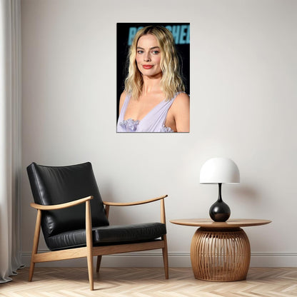 Margot Robbie Celebrity Cinema Actress Producer Poster Wall Art Print Home Wall Decor - xonomax