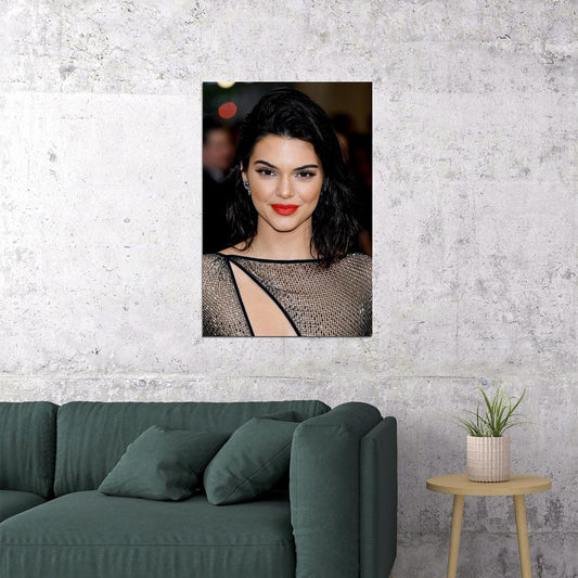 Kendall Jenner Celebrity Beauty Model Actor Poster Wall Art Print Home Wall Decor - xonomax