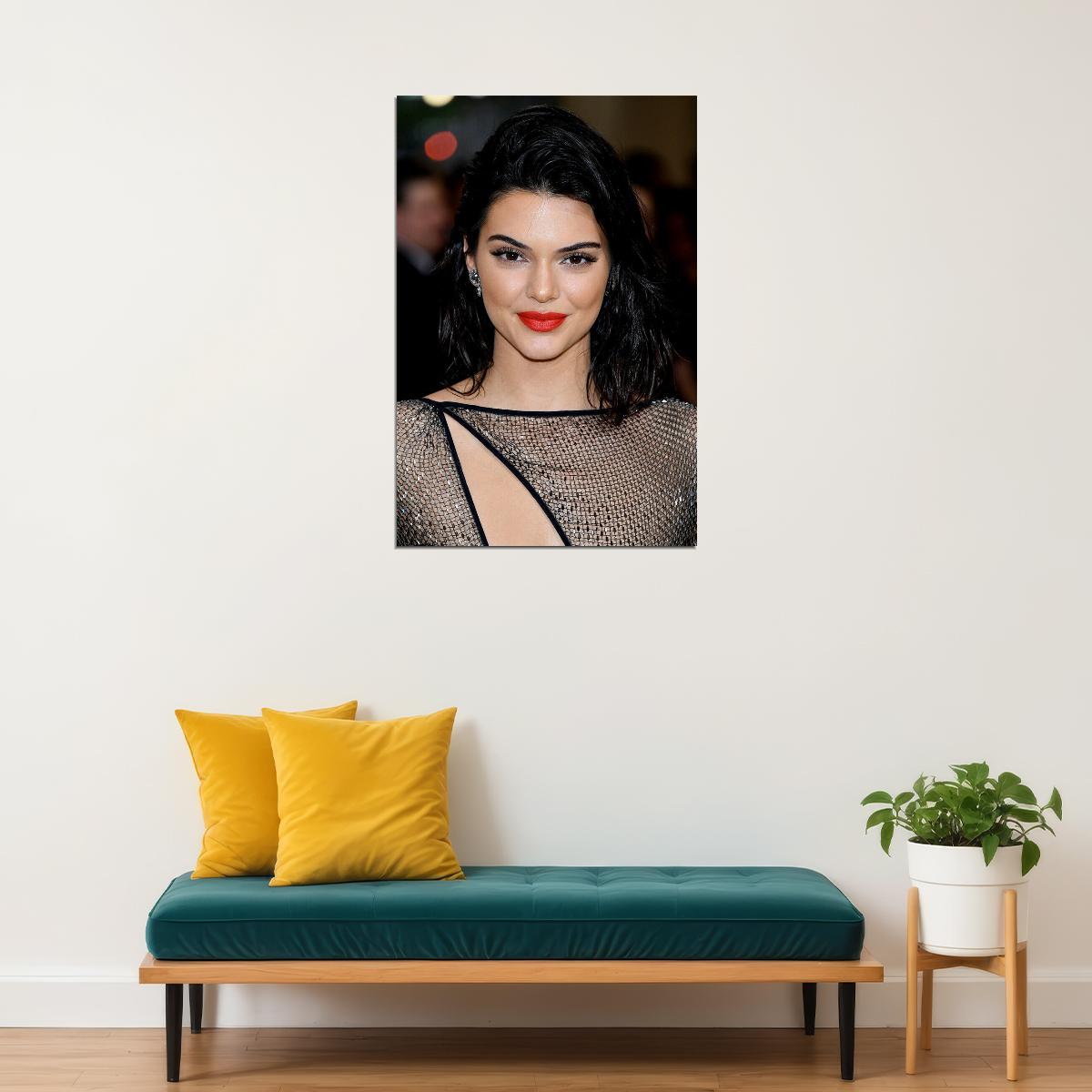 Kendall Jenner Celebrity Beauty Model Actor Poster Wall Art Print Home Wall Decor - xonomax