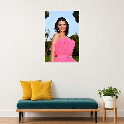 Kendall Jenner Celebrity Model Movie Actor Poster Wall Art Print Home Wall Decor - xonomax