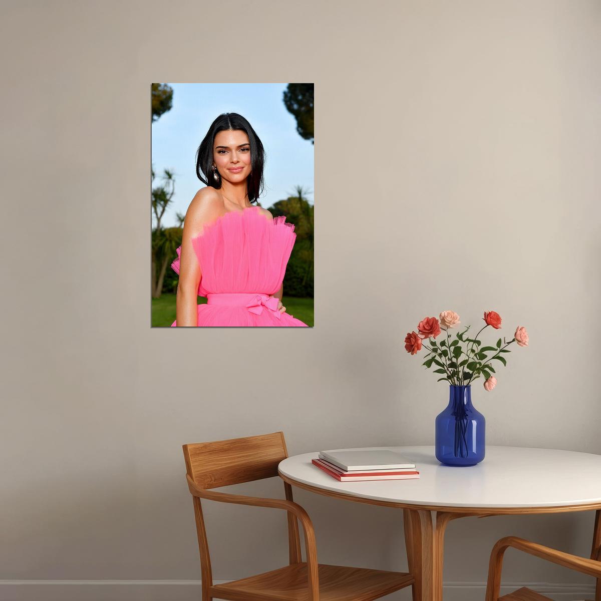 Kendall Jenner Celebrity Model Movie Actor Poster Wall Art Print Home Wall Decor - xonomax