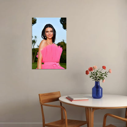 Kendall Jenner Celebrity Model Movie Actor Poster Wall Art Print Home Wall Decor - xonomax