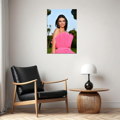 Kendall Jenner Celebrity Model Movie Actor Poster Wall Art Print Home Wall Decor - xonomax