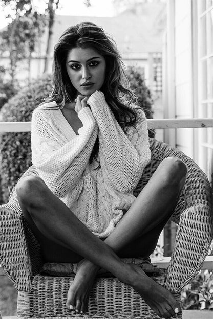 Jehane Paris Celebrity Beauty Model Beauty Poster Wall Art Print Home Wall Decor