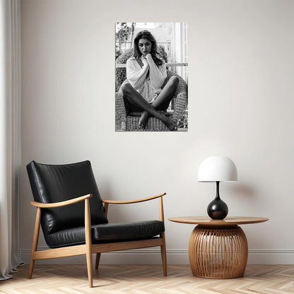 Jehane Paris Celebrity Beauty Model Beauty Poster Wall Art Print Home Wall Decor