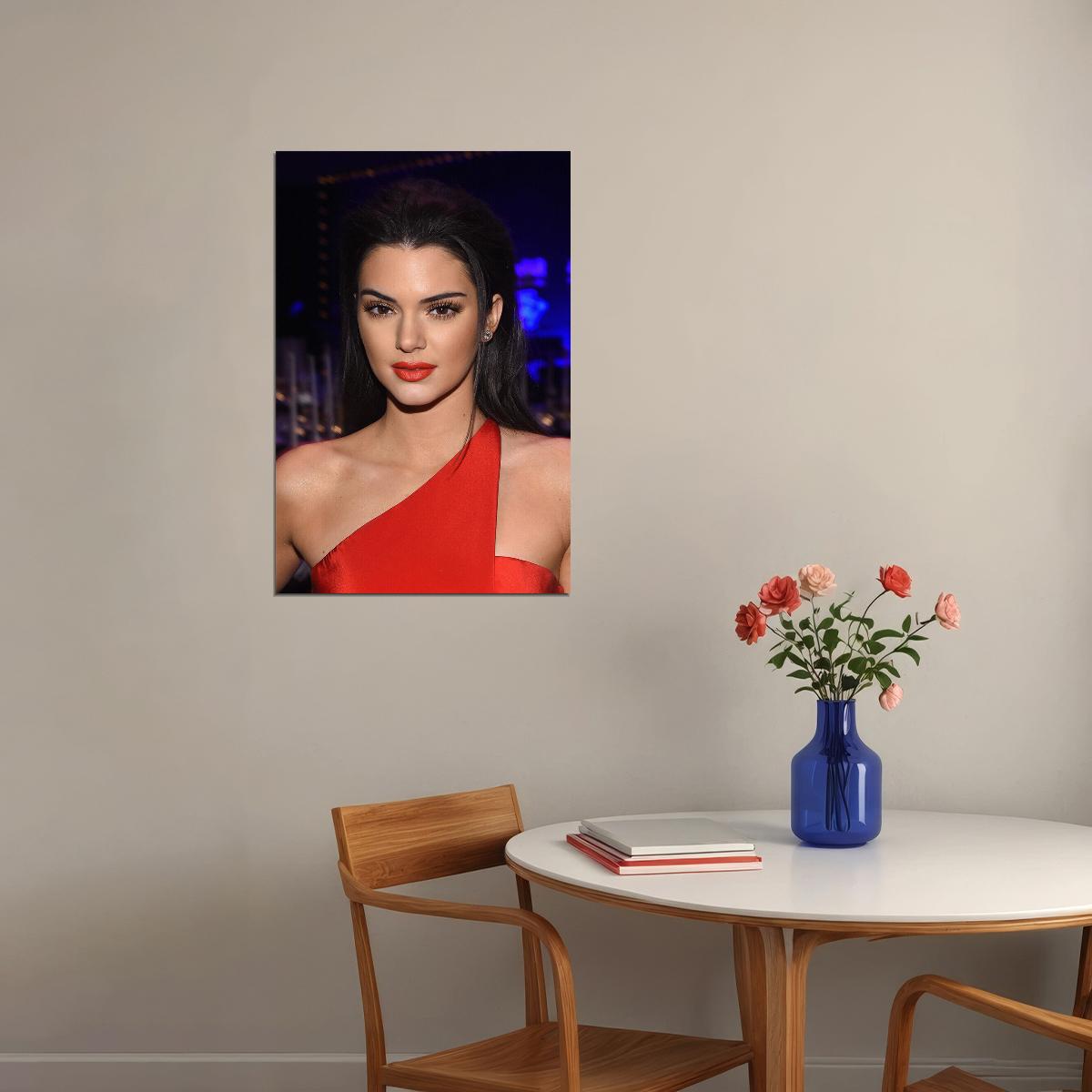 Kendall Jenner Celebrity Model Movie Actress Poster Wall Art Print Home Wall Decor - xonomax