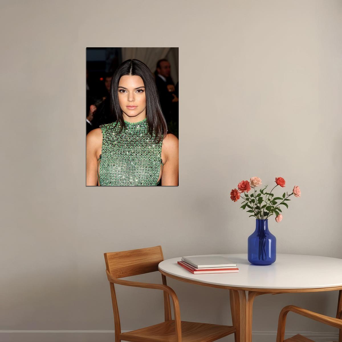 Kendall Jenner Celebrity Model Cinema Actress Poster Wall Art Print Home Wall Decor - xonomax