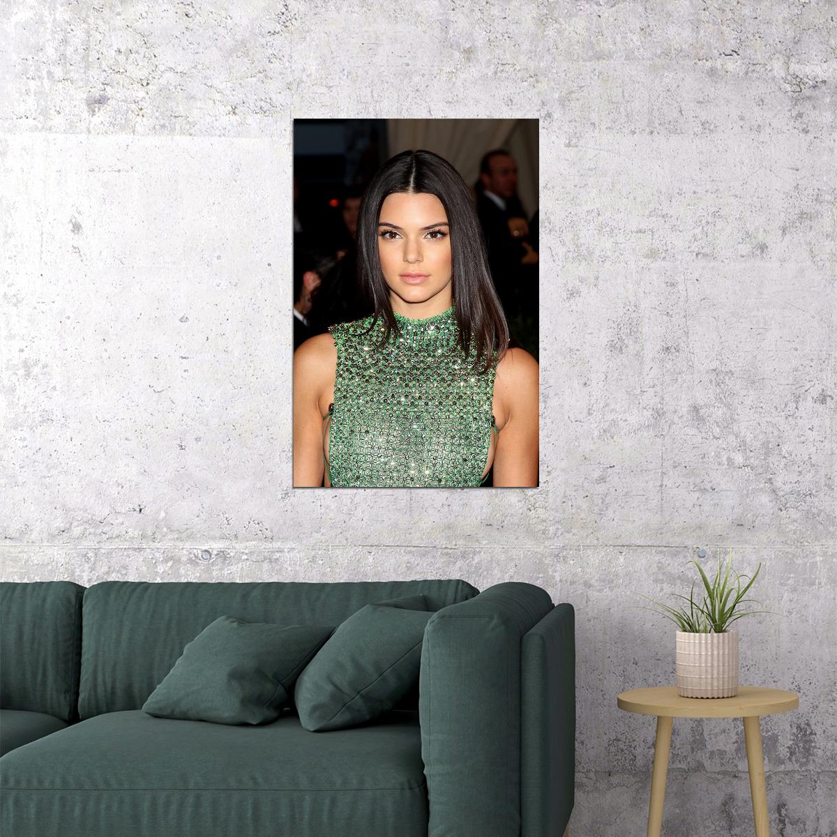 Kendall Jenner Celebrity Model Cinema Actress Poster Wall Art Print Home Wall Decor - xonomax