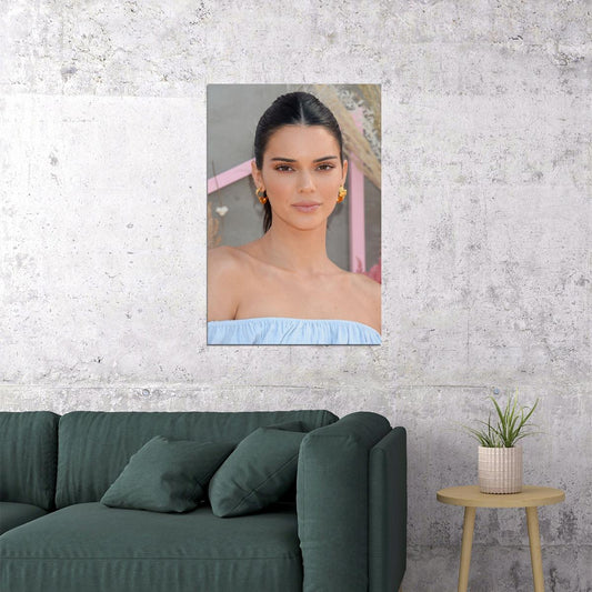 Kendall Jenner Celebrity Model Cinema Actor Poster Wall Art Print Home Wall Decor - xonomax