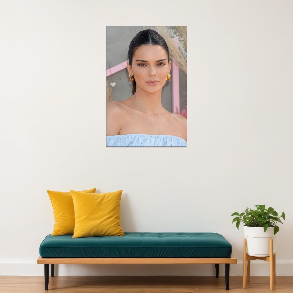 Kendall Jenner Celebrity Model Cinema Actor Poster Wall Art Print Home Wall Decor - xonomax