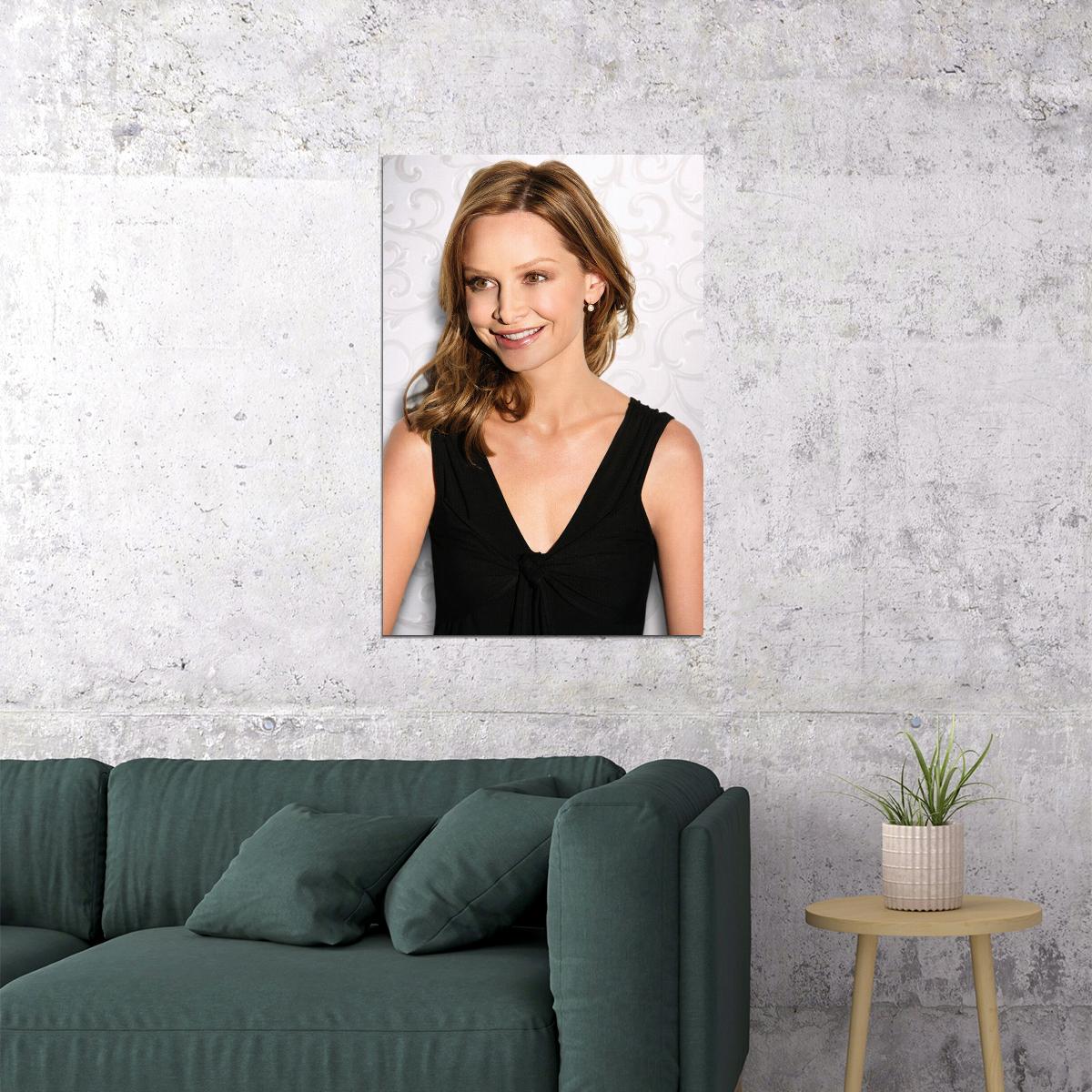Calista Flockhart 80s 90s Celebrity Cinema Actor Poster Wall Art Print Home Wall Decor