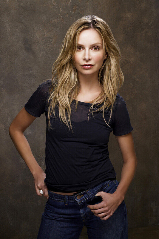 Calista Flockhart 80s 90s Celebrity Cinema Actress Poster Wall Art Print Home Wall Decor - xonomax