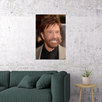Chuck Norris 80s 90s Martial Arts Master Actor Poster Wall Art Print Home Wall Decor - xonomax