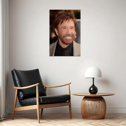 Chuck Norris 80s 90s Martial Arts Master Actor Poster Wall Art Print Home Wall Decor - xonomax