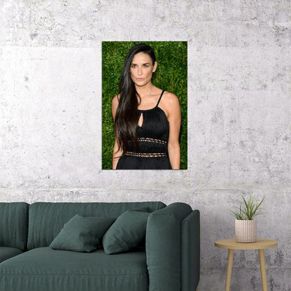 Demi Moore 80s 90s Celebrity Cinema Actor Poster Wall Art Print Home Wall Decor - xonomax