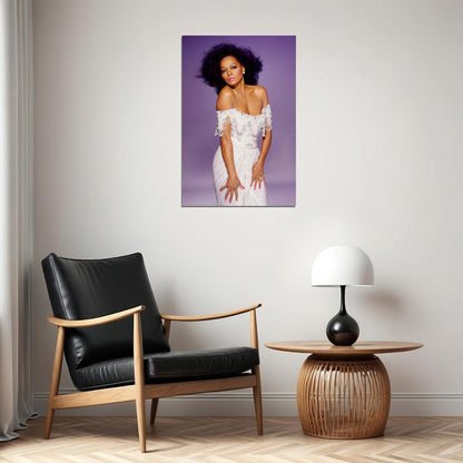 Diana Ross 80s 90s Singer Cinema Actor Poster Wall Art Print Home Wall Decor - xonomax