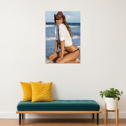 Elle Macpherson 80s 90s Cinema Actress Model Poster Wall Art Print Home Wall Decor - xonomax