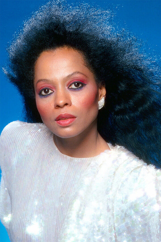Diana Ross 80s 90s Singer Cinema Actress Poster Wall Art Print Home Wall Decor - xonomax