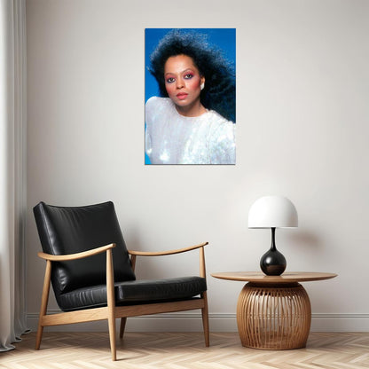 Diana Ross 80s 90s Singer Cinema Actress Poster Wall Art Print Home Wall Decor - xonomax