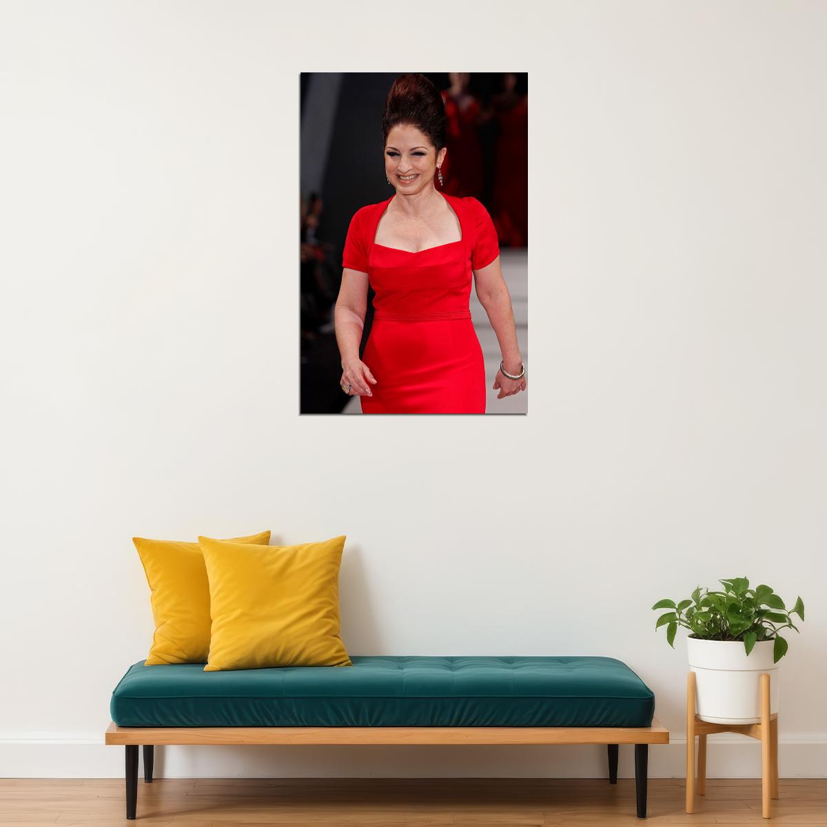Gloria Estefan 80s 90s Celebrity Singer Musician Poster Wall Art Print Home Wall Decor - xonomax