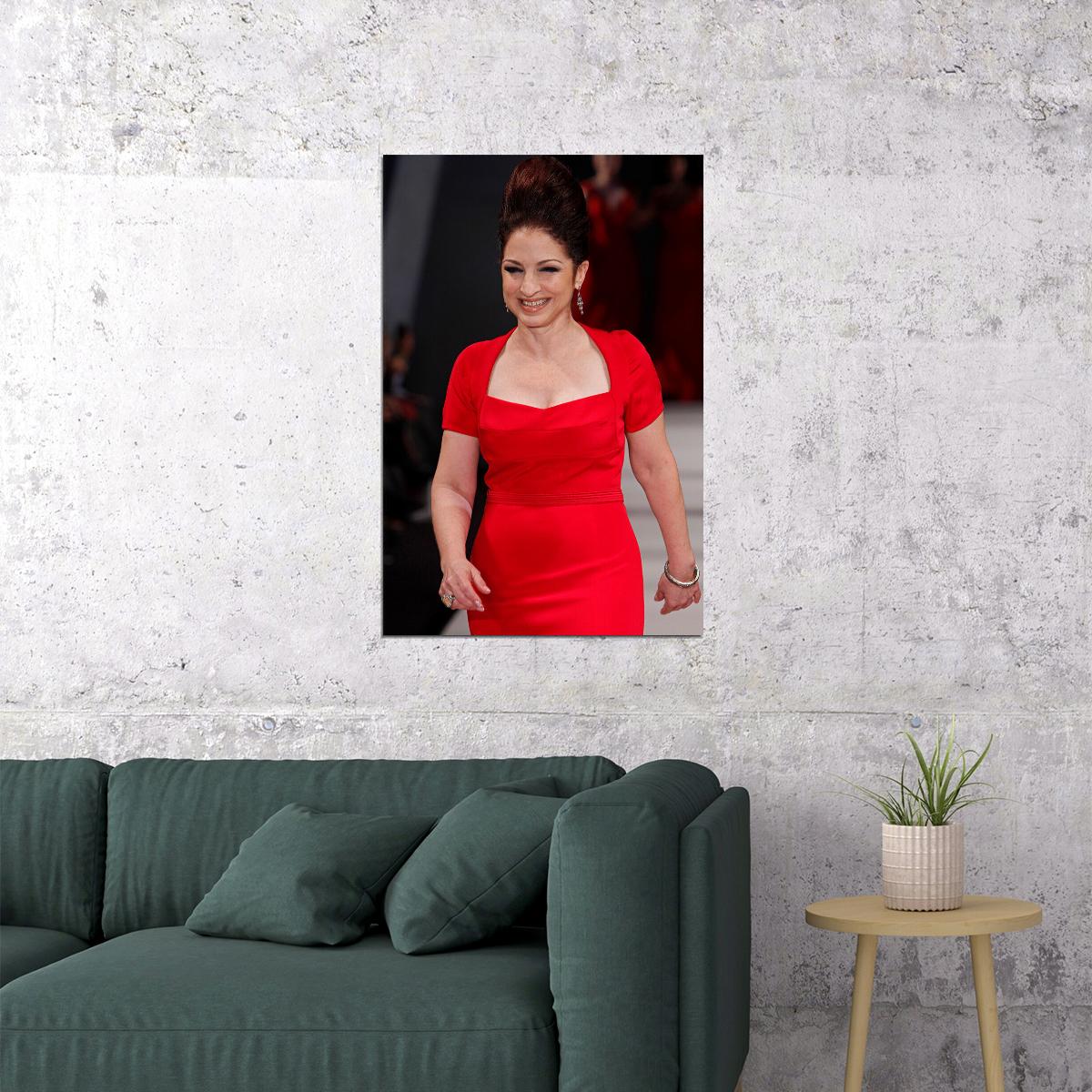 Gloria Estefan 80s 90s Celebrity Singer Musician Poster Wall Art Print Home Wall Decor - xonomax