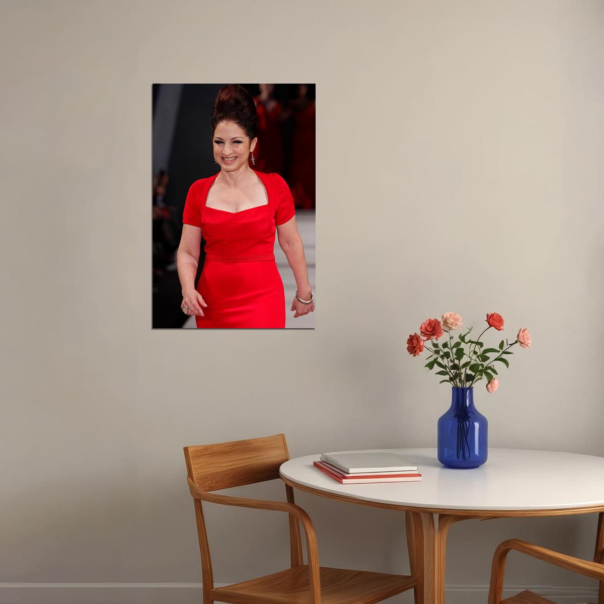 Gloria Estefan 80s 90s Celebrity Singer Musician Poster Wall Art Print Home Wall Decor - xonomax