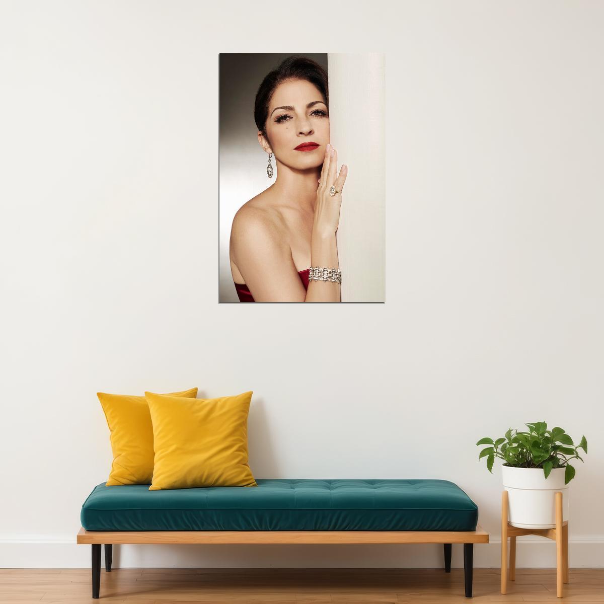 Gloria Estefan Celebrity Singer Musician Poster Wall Art Print Home Wall Decor - xonomax