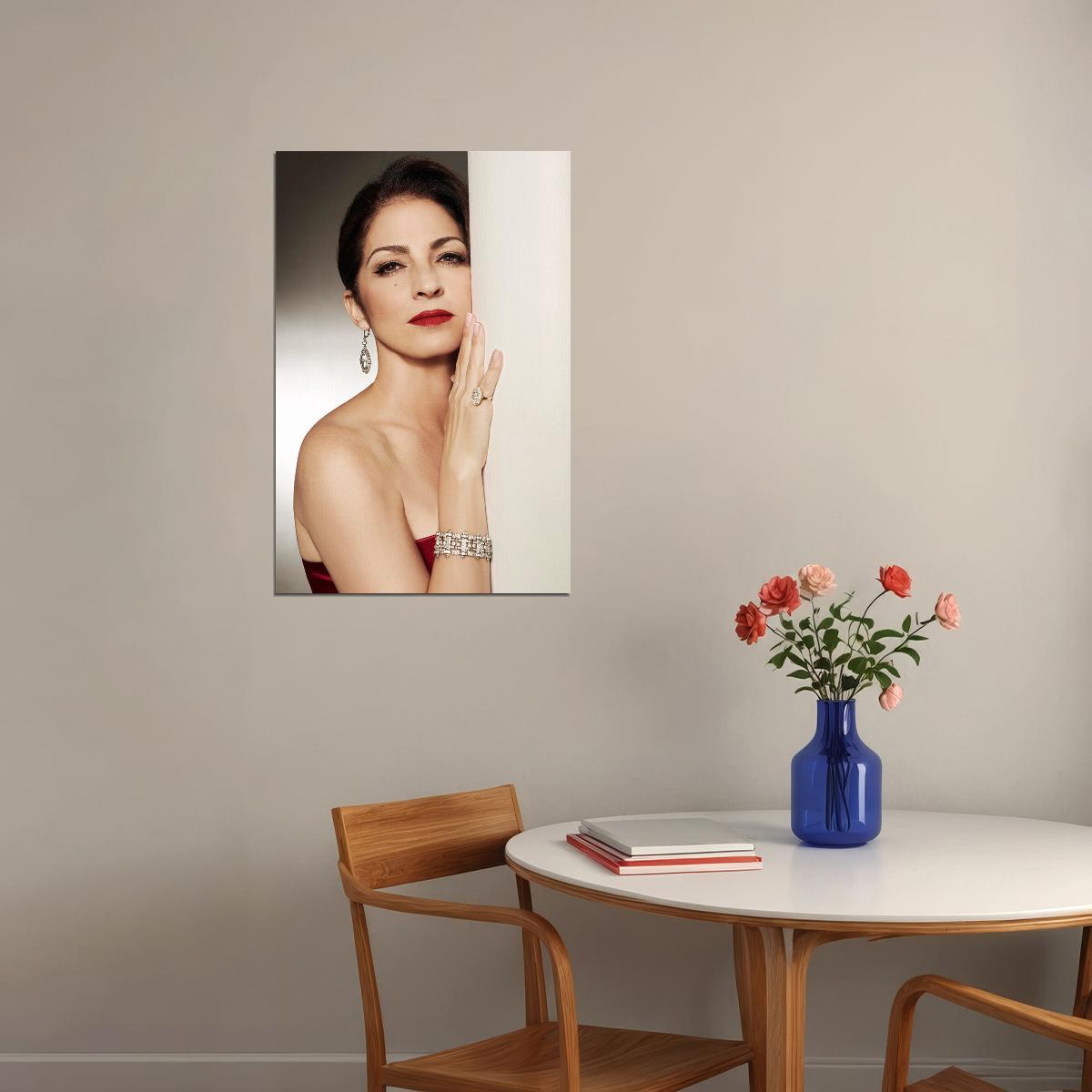 Gloria Estefan Celebrity Singer Musician Poster Wall Art Print Home Wall Decor - xonomax
