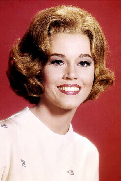 Jane Fonda Celebrity Actor Activist Poster Wall Art Print Home Wall Decor - xonomax