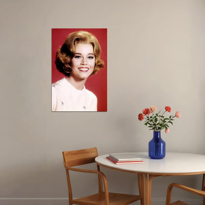 Jane Fonda Celebrity Actor Activist Poster Wall Art Print Home Wall Decor - xonomax