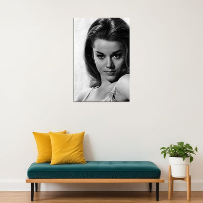 Jane Fonda Celebrity Actor Model Poster Wall Art Print Home Wall Decor - xonomax