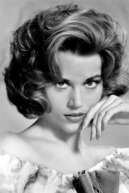 Jane Fonda Celebrity Actress Model Poster Wall Art Print Home Wall Decor - xonomax