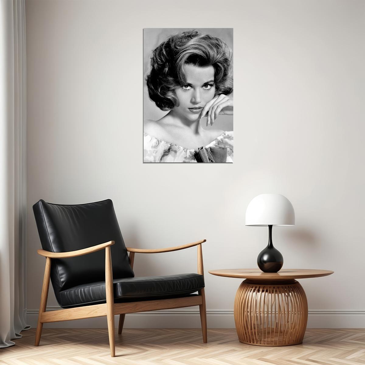 Jane Fonda Celebrity Actress Model Poster Wall Art Print Home Wall Decor - xonomax