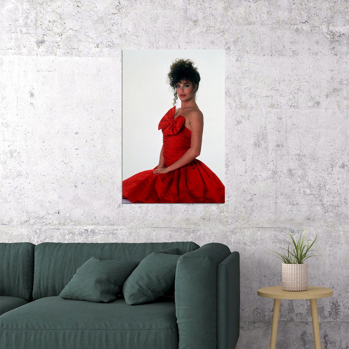 Kelly Lebrock Celebrity Cinema Actor Poster Wall Art Print Home Wall Decor - xonomax