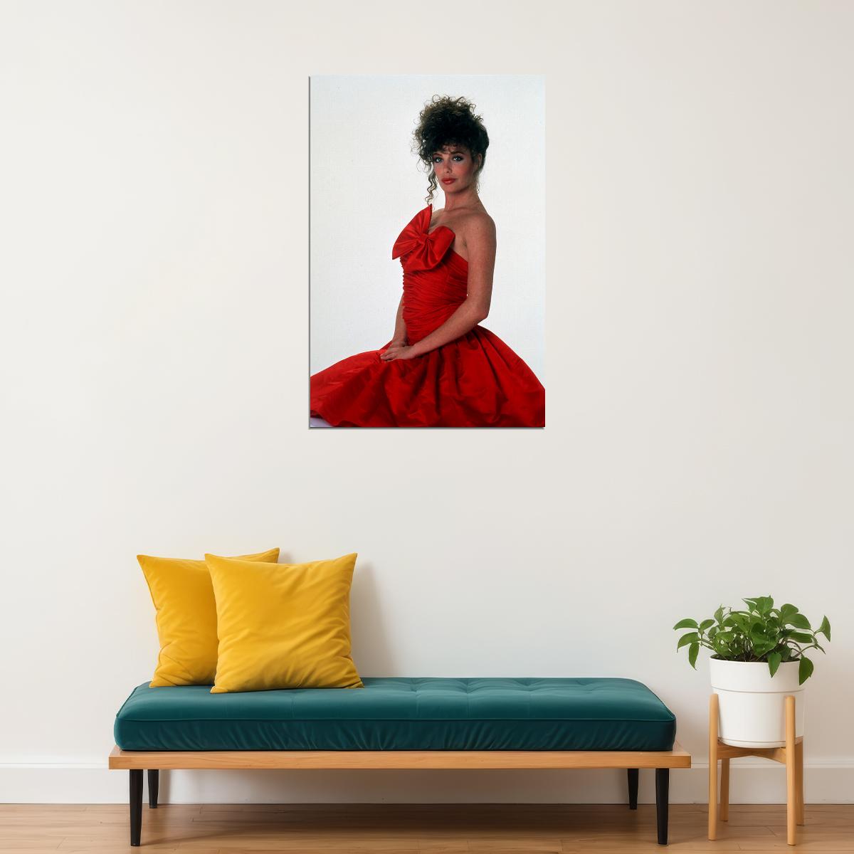 Kelly Lebrock Celebrity Cinema Actor Poster Wall Art Print Home Wall Decor - xonomax