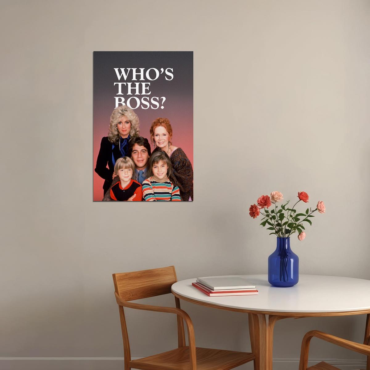 Who's The Boss Tv Series Comedy Poster Wall Art Print Home Wall Decor - xonomax