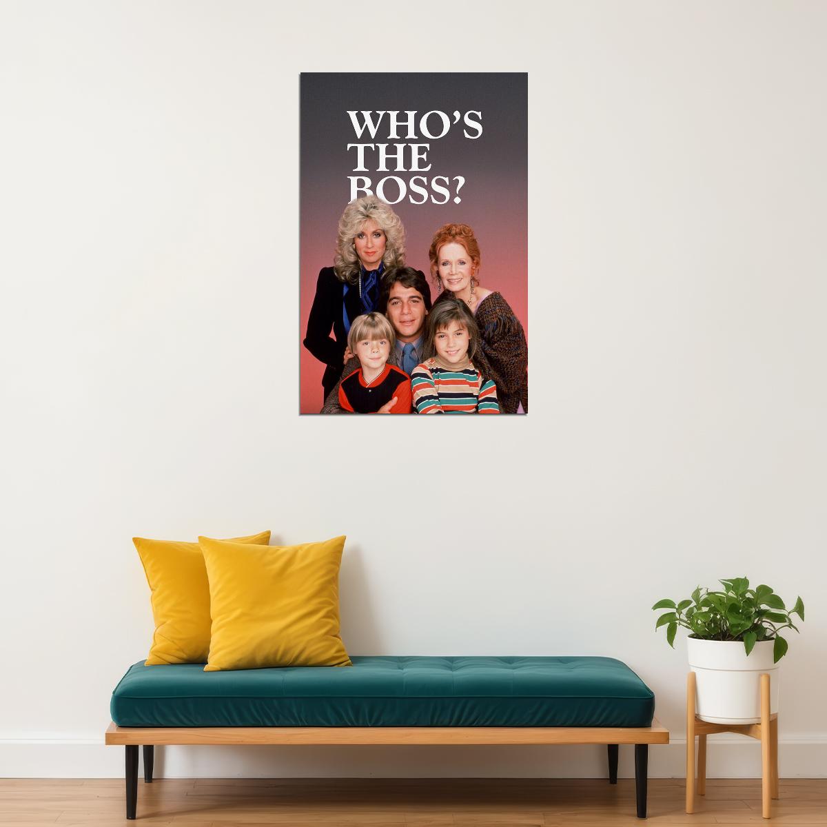 Who's The Boss Tv Series Comedy Poster Wall Art Print Home Wall Decor - xonomax