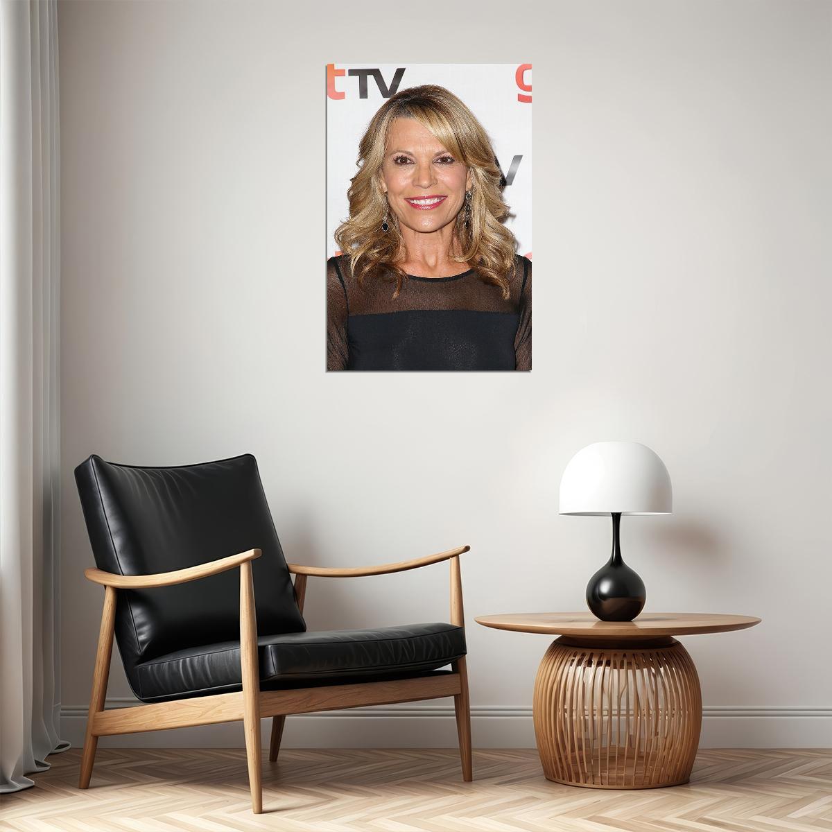 Vanna White Tv Presenter Actress Poster Wall Art Print Home Wall Decor - xonomax