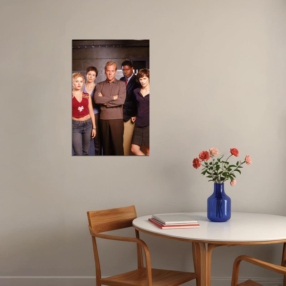 24 Tv Series Action Crime Movie Poster Wall Art Print Home Wall Decor - xonomax