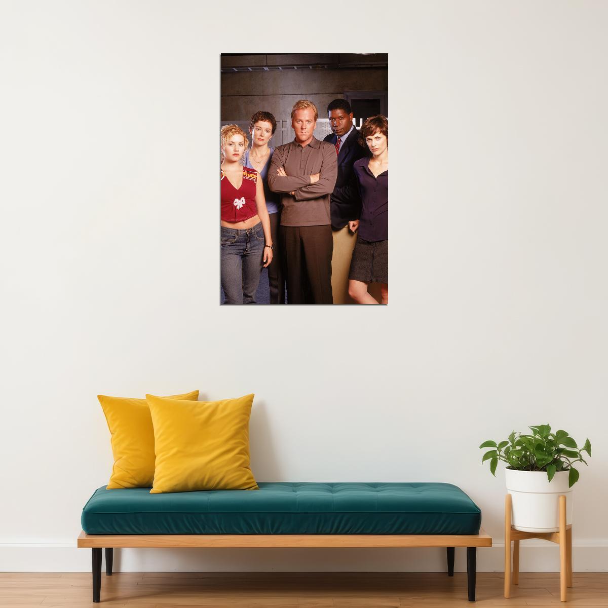 24 Tv Series Action Crime Movie Poster Wall Art Print Home Wall Decor - xonomax