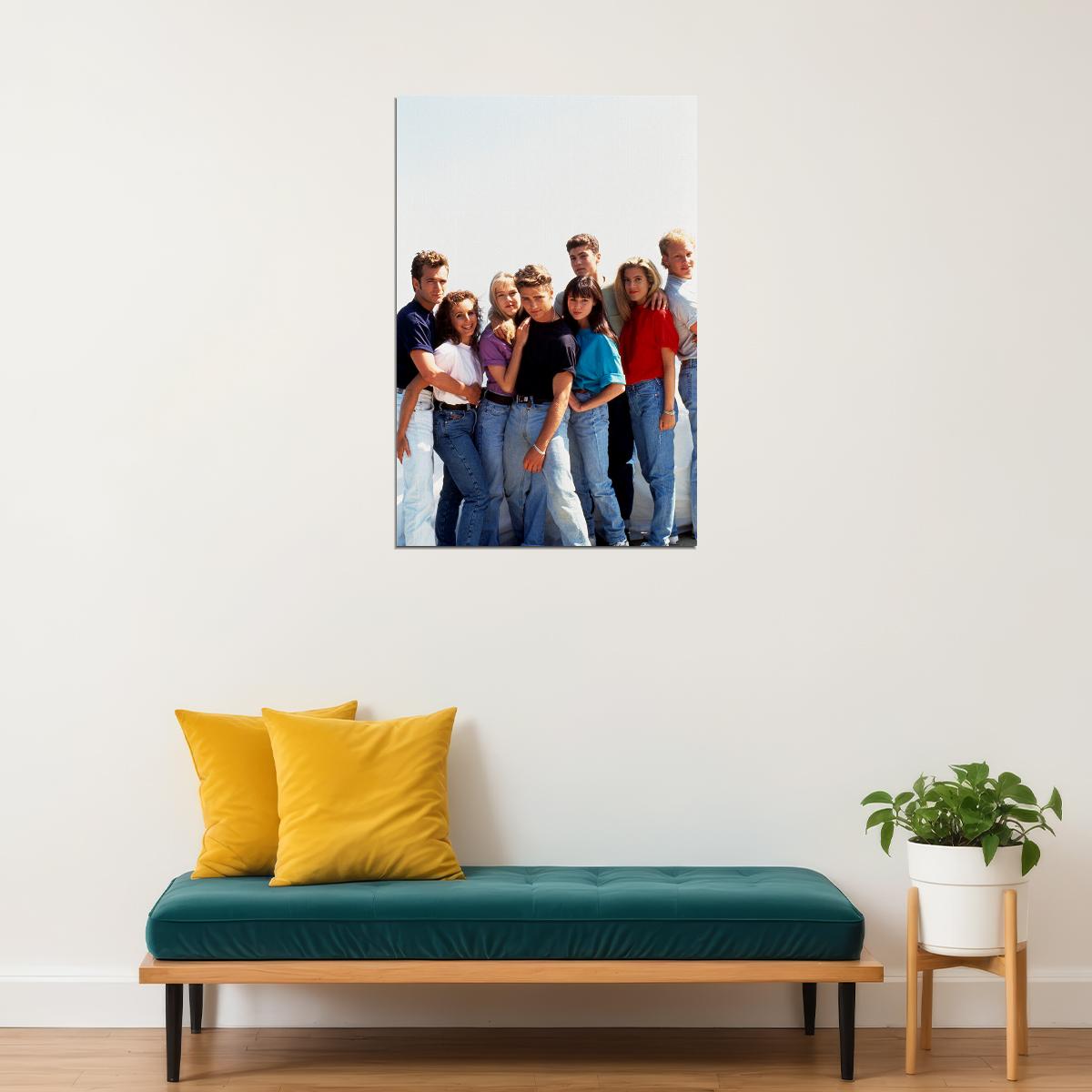 Beverly Hills 90210 Tv Series Drama Poster Wall Art Print Home Wall Decor - xonomax