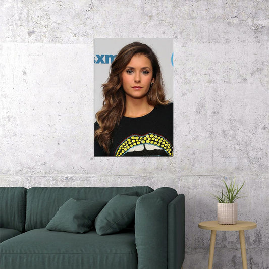 Nina Dobrev Celebrity Cinema Actress Model Poster Wall Art Print Home Wall Decor - xonomax